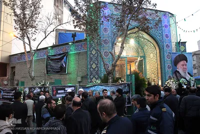 مراسم ترحیم مرحوم آیت الله سیدعبدالکریم موسوی اردبیلی (ره)