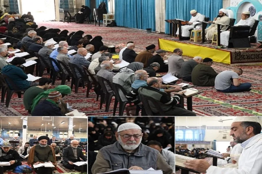 الختمة القرآنية الرمضانية المرتلة في مرقد السيدة زينب (س) في سوريا