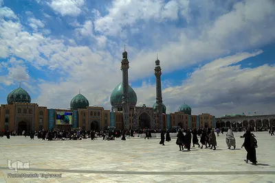 حال و هوای مسجد جمکران در آستانه نیمه شعبان
