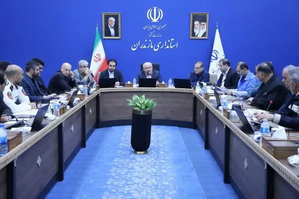 نشست مدیریت بحران در استانداری مازندران