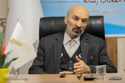 محمدحسین امید رئیس دانشگاه علمی کاربردی کشور در نشست خبری دانشگاه جامع علمی کاربردی 