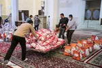 رزمایش کمک مومنانه در حرم مطهر شاهچراغ (ع)