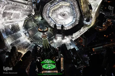 مسجدالحرام از آسمان