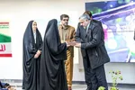 استقبال از رتبه اول رشته ترتیل مسابقات قرآن‎